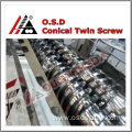 CMT58/125 conical twin screw and barrel